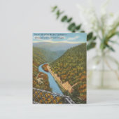 ヴィンテージシーニックペンシルバニアズグランドキャニオン ポストカード (スタンド正面)