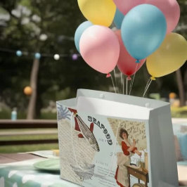 ヴィンテージシーフード料理 ラージペーパーバッグ