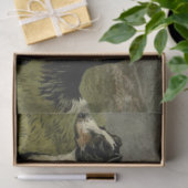 ヴィンテージシープドッグティッシュペーパー 薄葉紙 (ギフト)