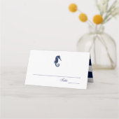 ヴィンテージシーホース |航海の結婚s プレイスカード (正面)