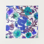 ヴィンテージシームレスア伝統的ジアのパターン。日本 タペストリー (正面(横))