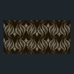 ヴィンテージシームレスパターンモノクロオーナメント ポスター<br><div class="desc">ヴィンテージのシームレスなパターンのモノクロオーナメントでスタイル化されたジオメトリック要素の背景。テクスチャの繰り返しモダングラフィックデザイン</div>