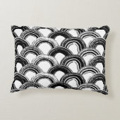 ヴィンテージシームレスパターン乾燥ブラシ付きstr アクセントクッション (裏面)