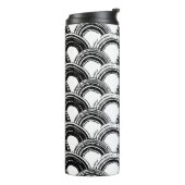 ヴィンテージシームレスパターン乾燥ブラシ付きstr タンブラー (回転左)