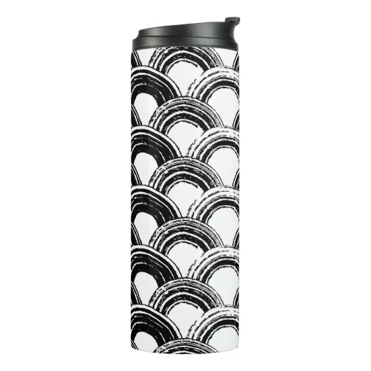 ヴィンテージシームレスパターン乾燥ブラシ付きstr タンブラー (回転左)