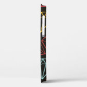 ヴィンテージシームレスパターン、ダイヤモンドデザイン素子 Case-Mate iPhoneケース (裏面 / 左)