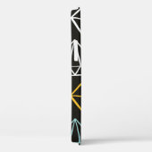 ヴィンテージシームレスパターン、ダイヤモンドデザイン素子 Case-Mate iPhoneケース (裏面 / 右)