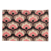 ヴィンテージシームレスフローラ花模様 枕カバー (裏面)