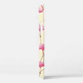 ヴィンテージシームレス写実的フラミンゴ鳥 Case-Mate iPhoneケース (裏面 / 右)