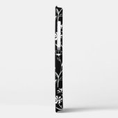 ヴィンテージシームレス輪郭花パターン。手書き Case-Mate iPhoneケース (裏面 / 左)