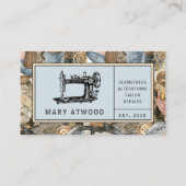 ヴィンテージシーメストテーラー裁縫 名刺 (正面)