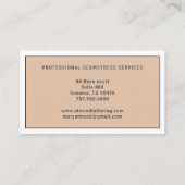 ヴィンテージシーメストテーラー裁縫 名刺 (裏面)