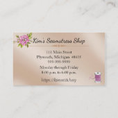 ヴィンテージシーメストビジネスカード 名刺 (裏面)