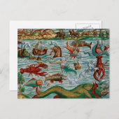 ヴィンテージシーモンスターズ ポストカード (正面/裏面)