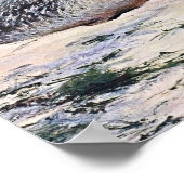 ヴィンテージシールオンザビーチアート ポスター (角)