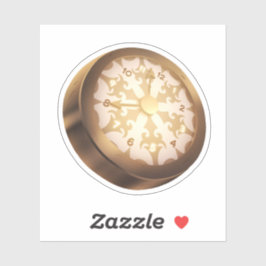 ヴィンテージシール時計スチームパンクスクラップブック シール