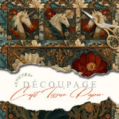 ヴィンテージジェイドレッドウィリアムスタイルユニコーン 薄葉紙