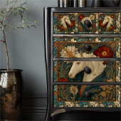 ヴィンテージジェイドレッドウィリアムスタイルユニコーン 薄葉紙