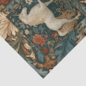 ヴィンテージジェイドレッドフローラユニコーンボタニカル 薄葉紙 (詳細)