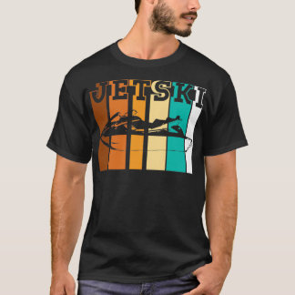 ヴィンテージジェットスキースキーウォータースクーターPWC Tシャツ