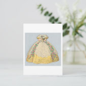 ヴィンテージジェニーリンド紙ドール葉書 ポストカード (スタンド正面)