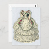 ヴィンテージジェニーリンド紙ドール葉書 ポストカード (正面/裏面)