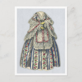 ヴィンテージジェニーリンド紙ドール葉書 ポストカード