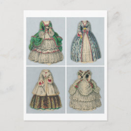 ヴィンテージジェニーリンド紙人形はがき ポストカード