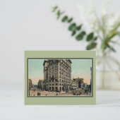 ヴィンテージジェネシーとサリナ通りシラキュースNY ポストカード (スタンド正面)