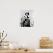 ヴィンテージジェネラルジョージ・S・パトン第2次世界大戦 ポスター (キッチン)