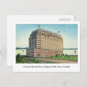 ヴィンテージジェネラルブロックホテルナイアガラカナダ ポストカード (正面/裏面)