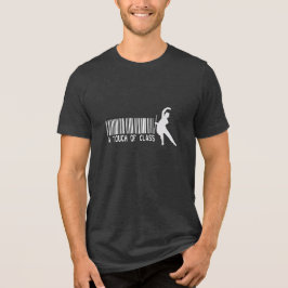 ヴィンテージジェントルマンバーコードダンサー メンズブラック トライブレンドTシャツ
