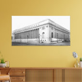 ヴィンテージジェームズファーリーNYC郵便局の写真 キャンバスプリント (インサイチュ (リビング))