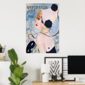 ヴィンテージジエグフェルドフォリーズポスタープリント ポスター (ホームオフィス)