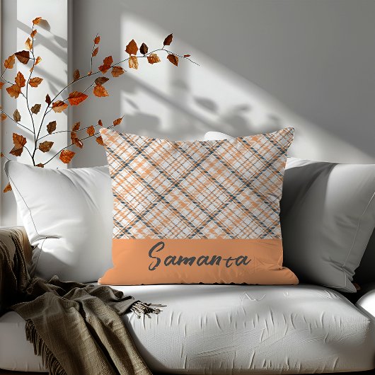 ヴィンテージジオメトリックベージュ名 クッション