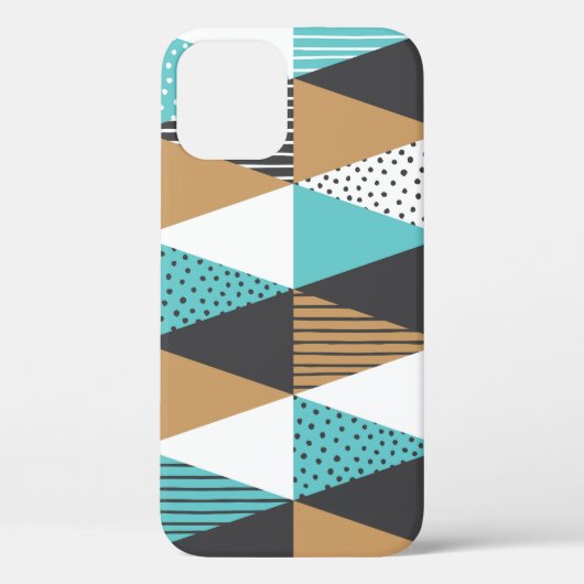 ヴィンテージジオメトリ:抽象芸術イラストレーション。 Case-Mate iPhoneケース (裏面)