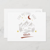 ヴィンテージジオンナショナルパークユタ ポストカード (正面/裏面)