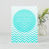 ヴィンテージジグザグ結婚式招待状 招待状 (スタンド正面)