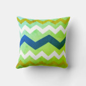 ヴィンテージジグザグ装飾用クッション クッション (裏面)