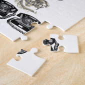 ヴィンテージジグソーパズル ジグソーパズル (側面)