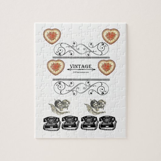 ヴィンテージジグソーパズル ジグソーパズル (縦)