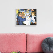 ヴィンテージジナイダセレブラヤコバアットブレックファースト キャンバスプリント (インサイチュ (リビング))