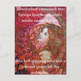 ヴィンテージジプシーソウル ワンダーラスト 名言 ポストカード