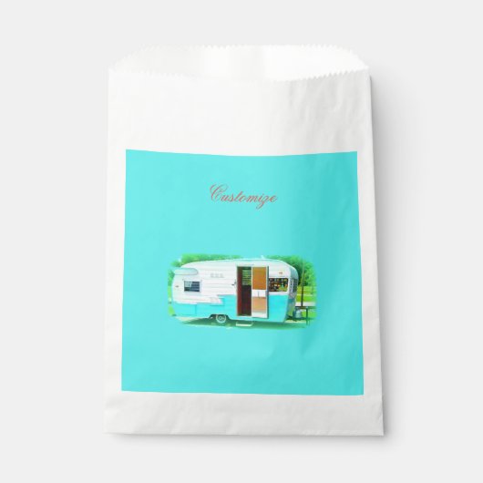 ヴィンテージジプシートレーラーサンダー_コーブオンキャラバン フェイバーバッグ (正面)