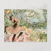 ヴィンテージジプシー踊りエフェメラ ポストカード (正面)