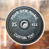 ヴィンテージジムの所有者またはフィットネスおもしろい ウィンドウサイン (シート2)