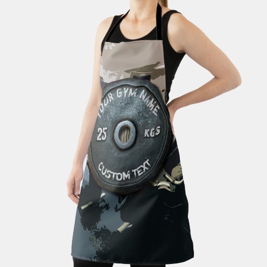 ヴィンテージジムの所有者またはフィットネス エプロン (インサイチュ)