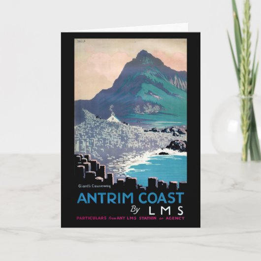 ヴィンテージジャイアンツコーストアイルランドポスト カード (正面)