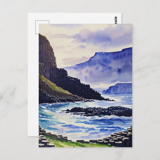 ヴィンテージジャイアンツコーストウォーター色 ポストカード (正面/裏面)