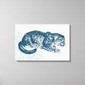 ヴィンテージジャガー キャンバスプリント (正面)